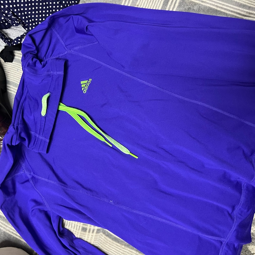 Adidas pullover jacket size medium